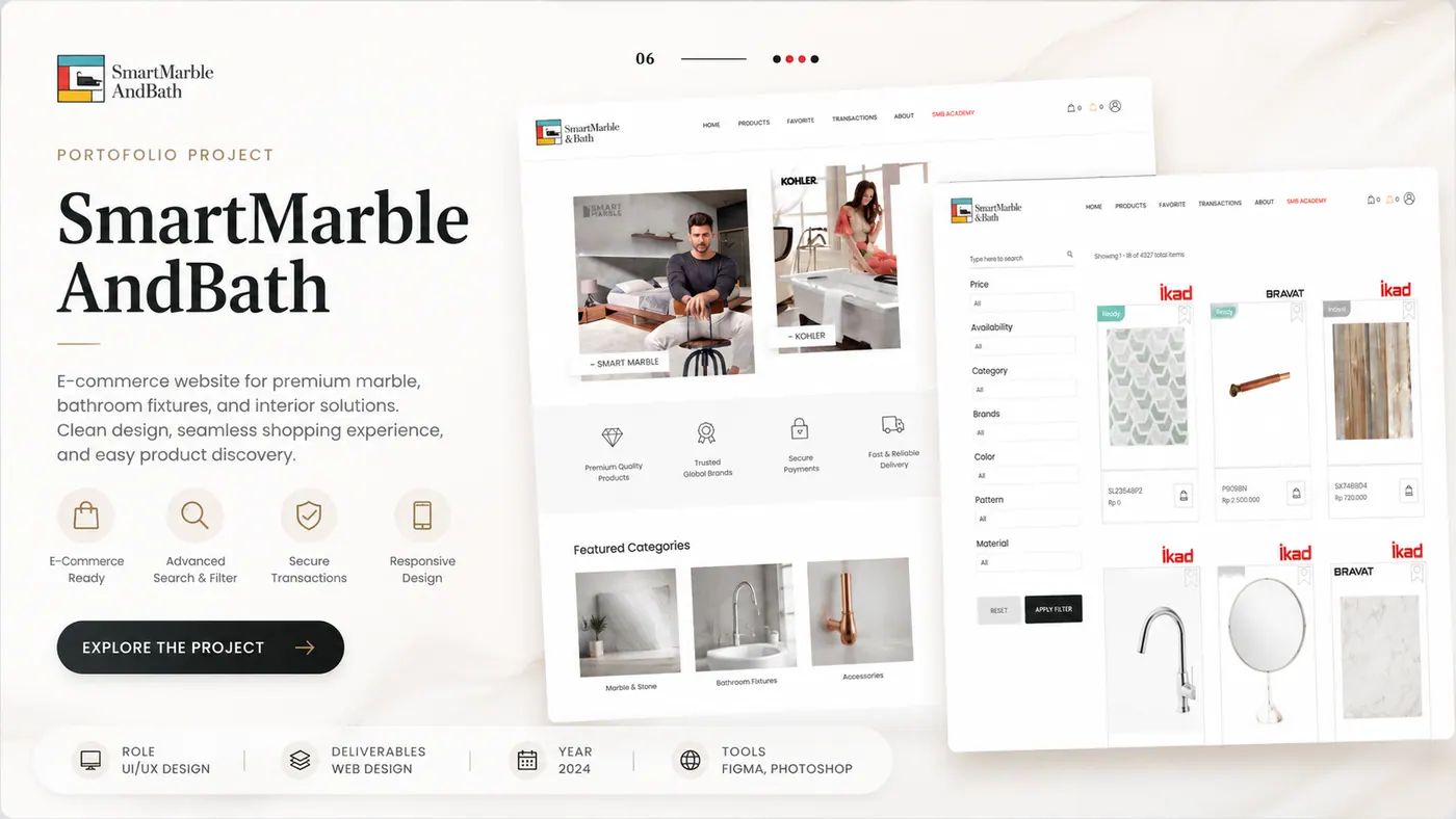 SmartMarble portfolio preview